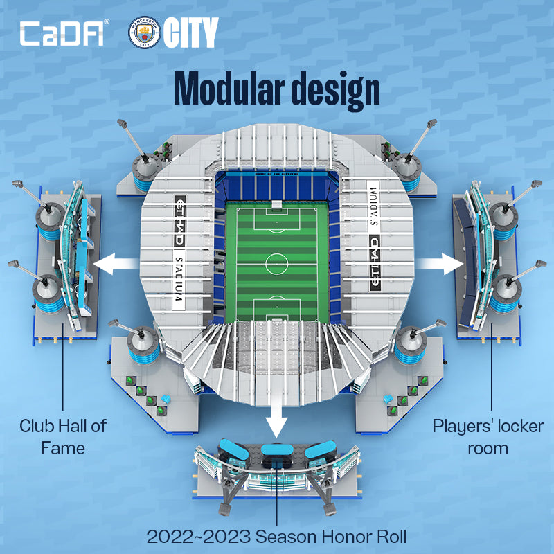 Brick CaDA Manchester City Stadium C66022W Doublee_CaDA Doublee_CaDA