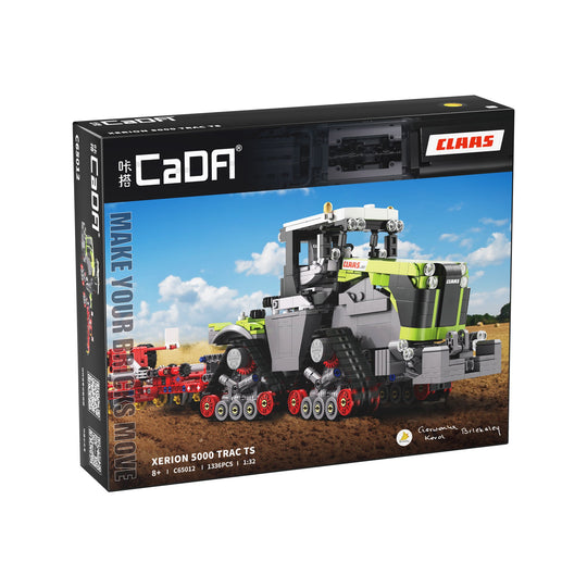 Brick CaDA CLAAS XERION 5000 TRAC TS C65012W CaDA Doublee_CaDA