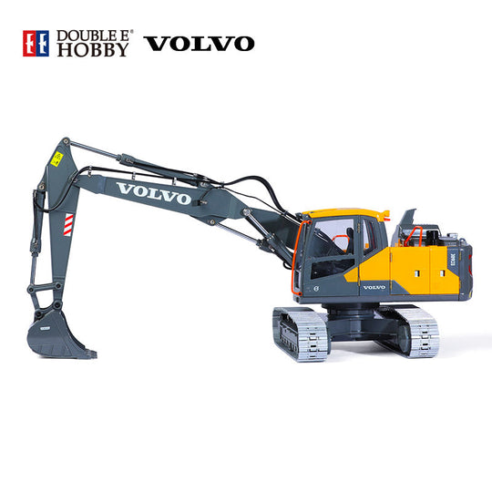 RC Model VOLVO RC Hydraulic Excavator with 3 arms E111-004 DoubleE Hobby Doublee_CaDA