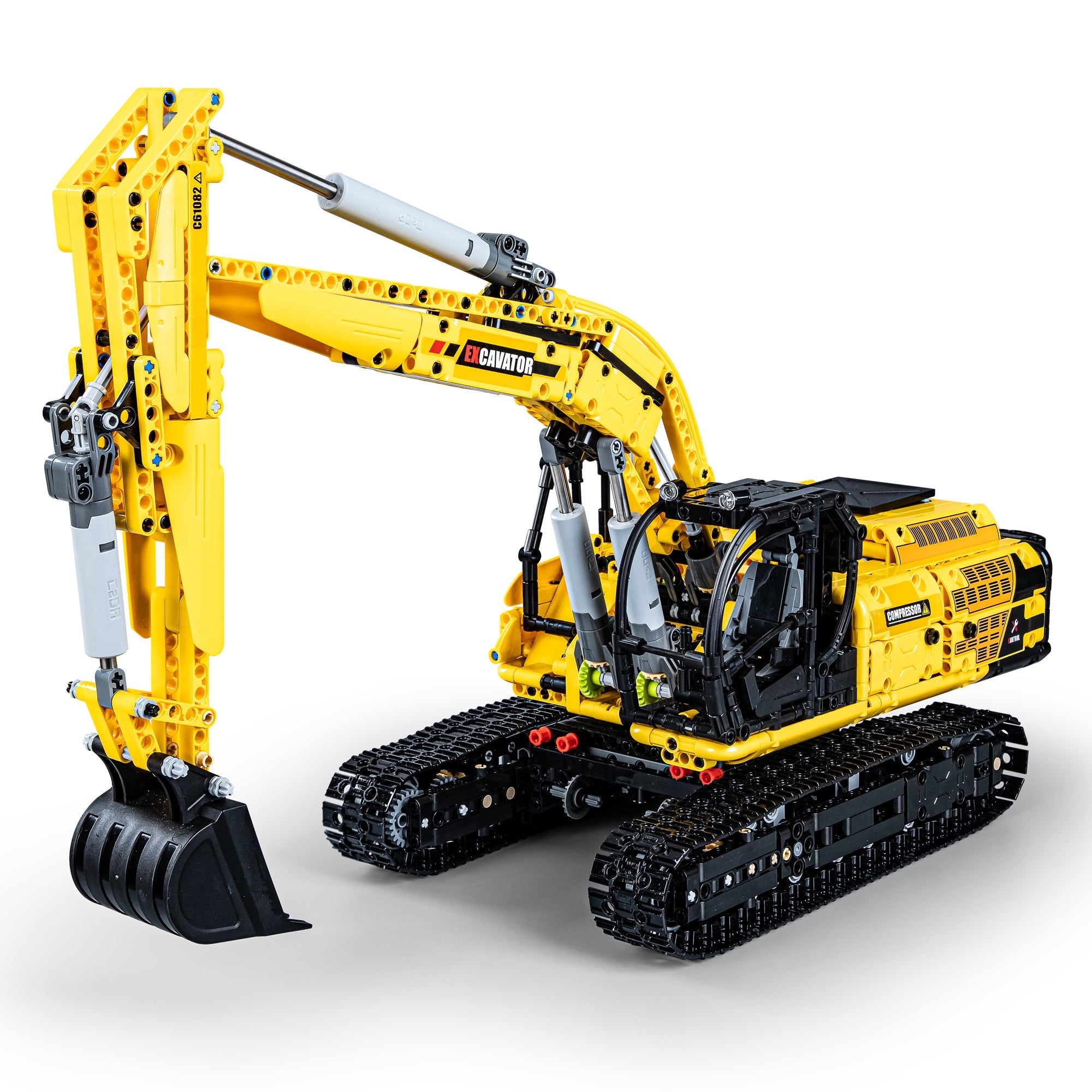 Brick Remote Control Excavator C61082W CaDA Doublee_CaDA