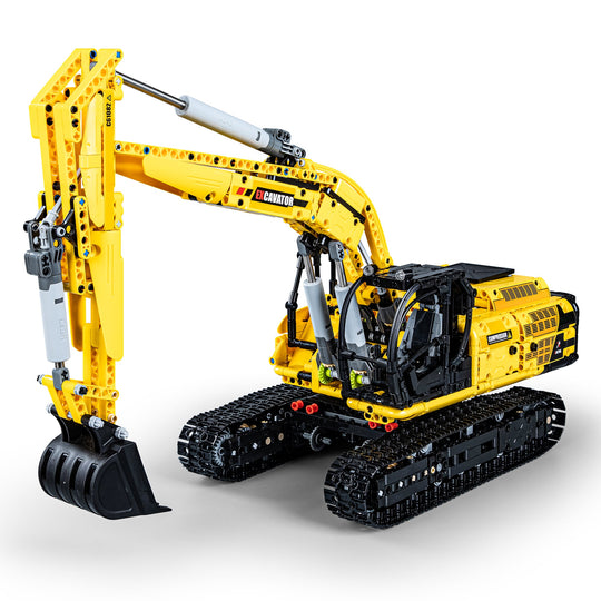 Brick Remote Control Excavator C61082W CaDA Doublee_CaDA