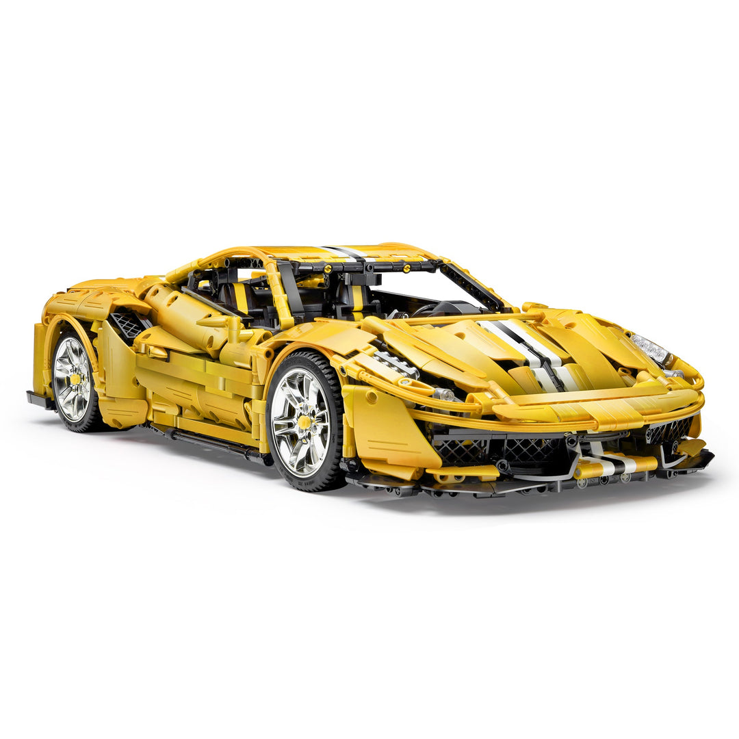 Brick Italian Yellow Supercar C61057W Doublee_CaDA Doublee_CaDA