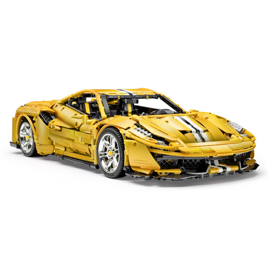 Brick Italian Yellow Supercar C61057W Doublee_CaDA Doublee_CaDA