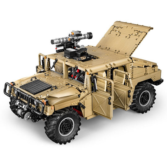 Brick HUMVEE Vehicle C61036W CaDA Doublee_CaDA
