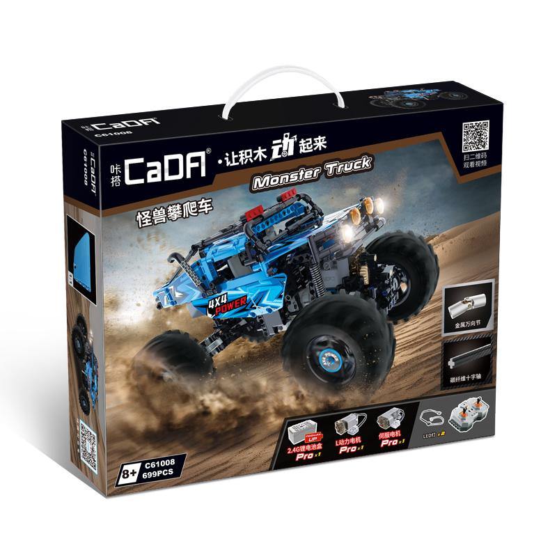 Brick CaDA Monster Truck C61008W CaDA Doublee_CaDA