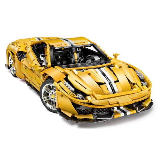 Brick Italian Yellow Supercar C61057W Doublee_CaDA Doublee_CaDA