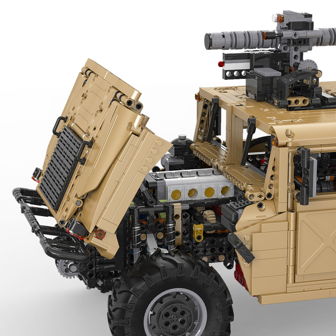 Brick HUMVEE Vehicle C61036W CaDA Doublee_CaDA