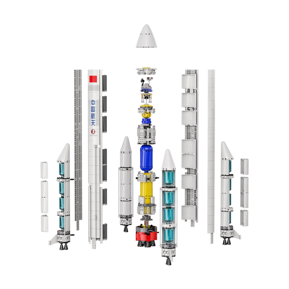 Brick CaDA Long March 5 Launch Vehicle C56032W CaDA Doublee_CaDA