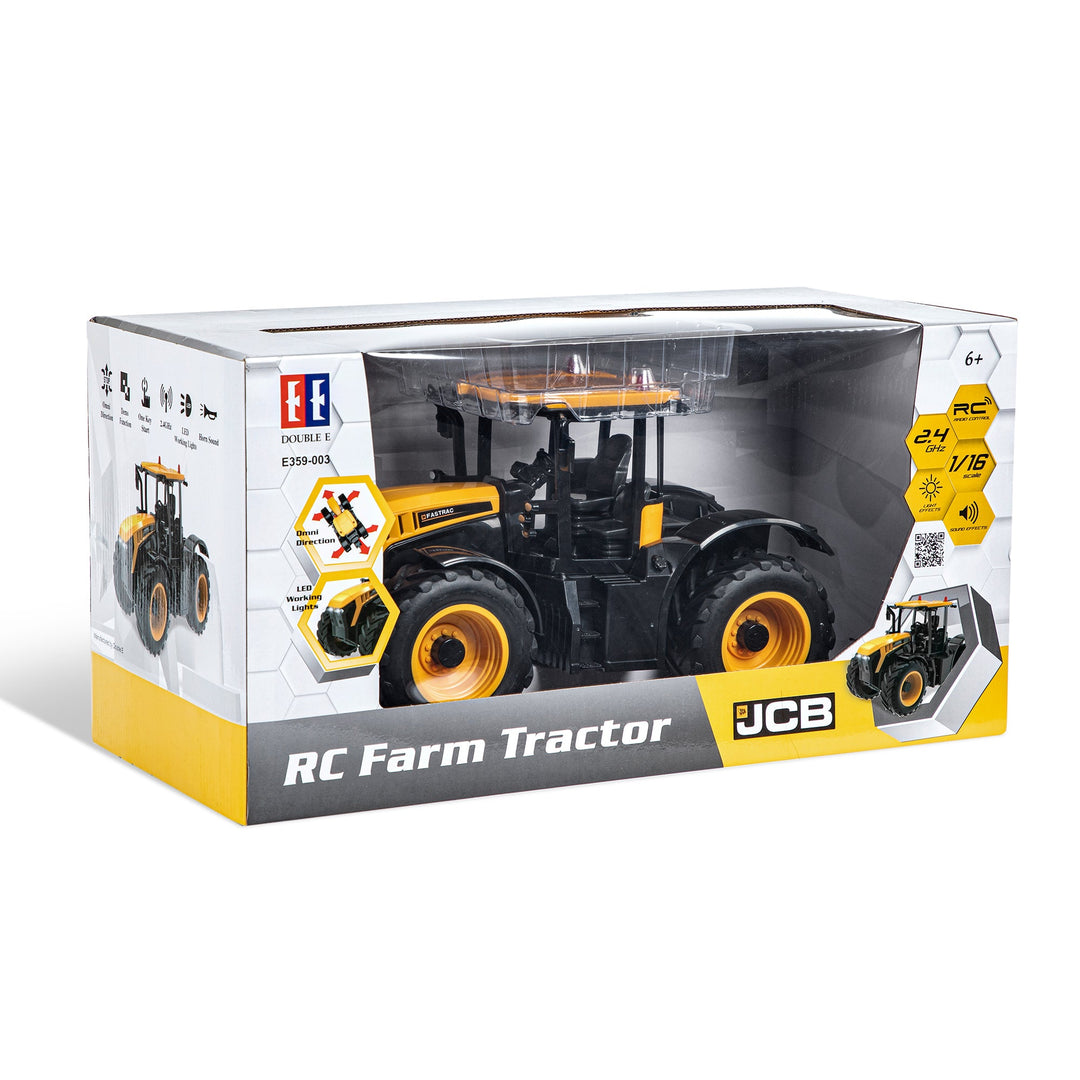 RC Model DOUBLE E  JCB Licensed Remote Control Farm Tractor |  E359-003 DoubleE Hobby Doublee_CaDA