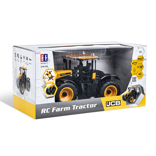 RC Model DOUBLE E  JCB Licensed Remote Control Farm Tractor |  E359-003 DoubleE Hobby Doublee_CaDA