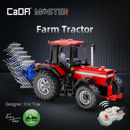 Brick CaDA Farm Tractor C61052W CaDA Doublee_CaDA