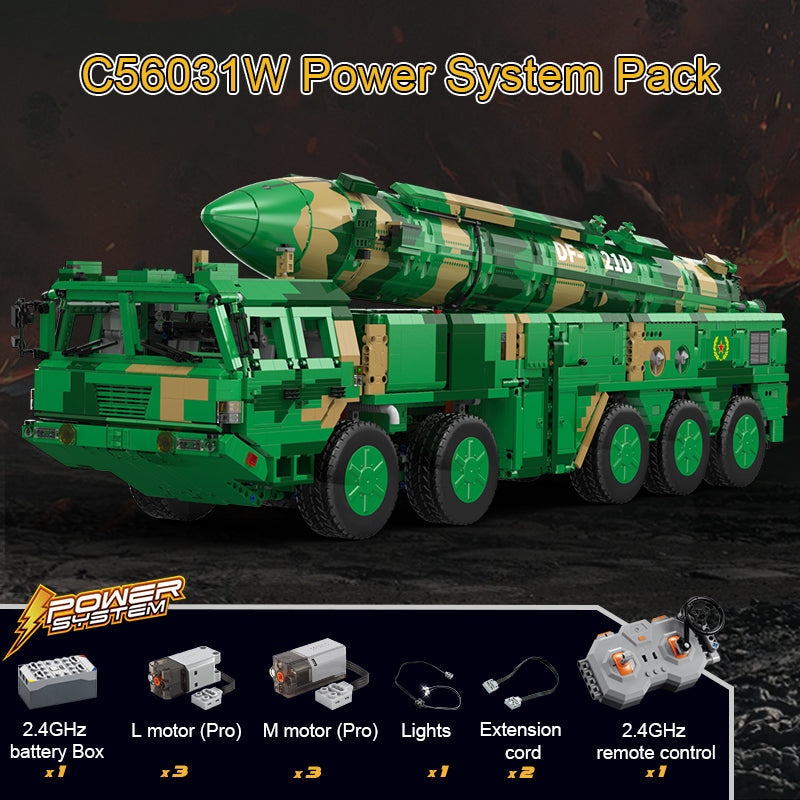 Toys & Games CaDA DongFeng-21D C56031W Motorized power system elements CaDA Doublee_CaDA