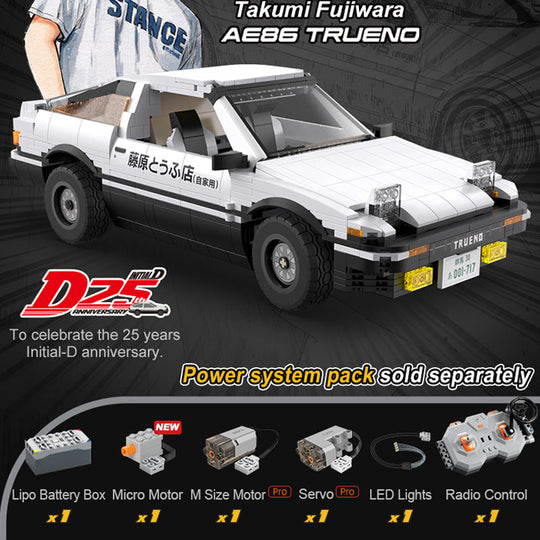 Brick CaDA Initial D 1:12 Toyota Trueno AE86 C61024W CaDA Doublee_CaDA