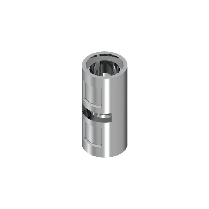 Brick parts CaDA  Electroplating silver Pin Connector Round 2M with Slot | JH3021 CaDA Doublee_CaDA