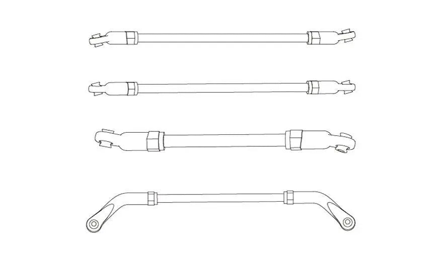 RC Model Metal Links | SY101-011 DoubleE Hobby Doublee_CaDA
