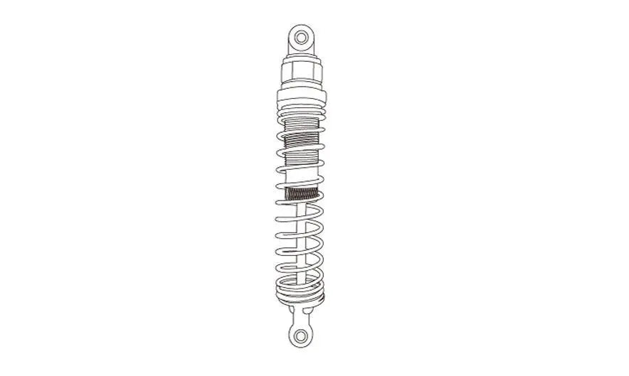 RC Model Shocks * 4 | SY101-006*4 DoubleE Hobby Doublee_CaDA