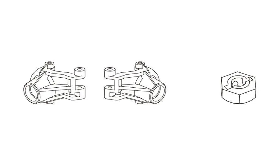 RC Model Steering Components | SY101-017 DoubleE Hobby Doublee_CaDA