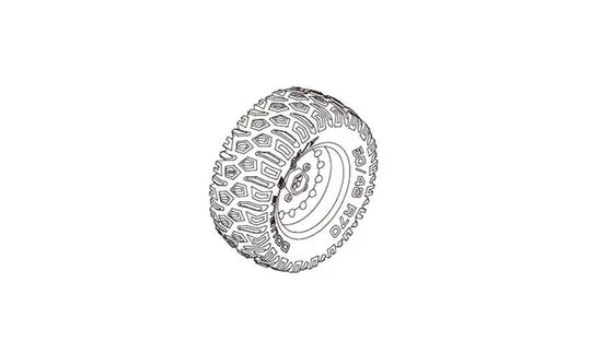 RC Model Tires * 4 | SY101-012 DoubleE Hobby Doublee_CaDA
