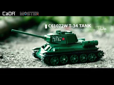 CaDA T-34 Tank C61072W